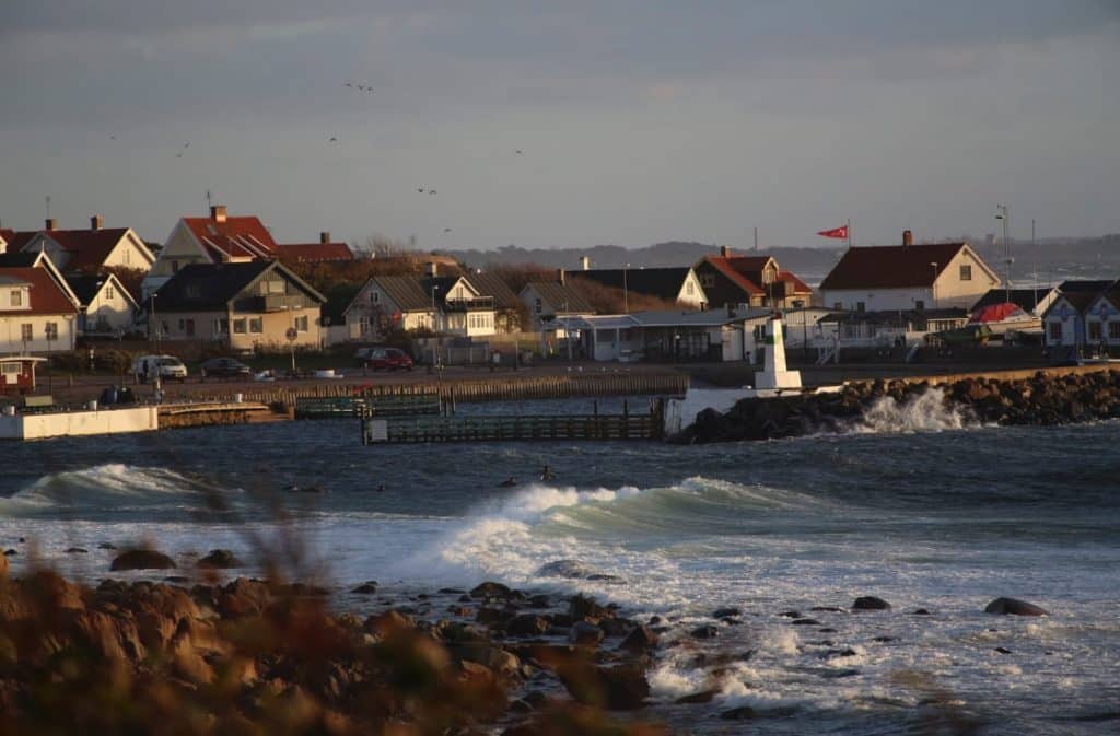Surfing in Sweden